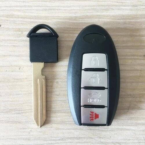 For Infiniti Q70 FX35 QX56 QX50 QX60 FX25 FX37 HYBRID M56 M37 M35 4 Buttons Car Keyless Smart Remote Key with ID46 Chip 315mhz