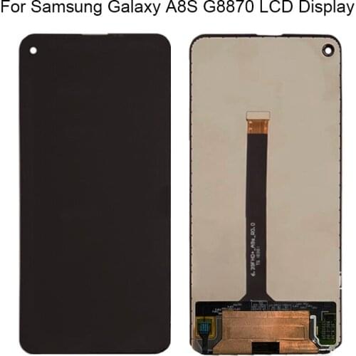 For Samsung Galaxy A8S G8870 SM-G8870 SM-G887FZ G887FZ LCD Display With Touch Screen Digitizer Assembly For SM-G8870 LCD + Tools