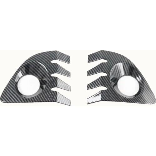 For Toyota Corolla Cross 2020 2021 ABS Chrome Front Rear Fog Light Lamp Cover Foglight Trim Bezel Molding Styling Garnish