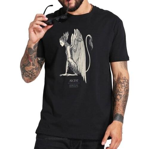 Spiritual Instinct T Shirt Alcest Album T Shirt French Post-Metal Band Cotton Comfortable Eu Size Tee Tops Men Women Tshirt