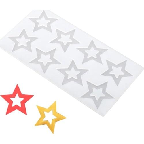Cake Decorating Tools Cupcake Silicone 3D Star Shape Chocolate Mould Decor Cake Decorating Tool Muffin Pan Baking Stencil
