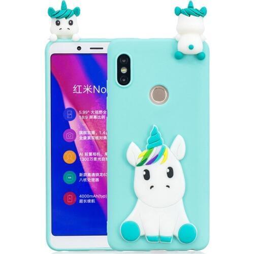 3D Cartoon Panda Unicorn Soft TPU Case For Xiaomi Mi 9T Mi A1 A2 Lite Redmi Note 7 6 5 Pro 4 4X S2 Go Redmi 7 6A 5A 4A K20 Pro