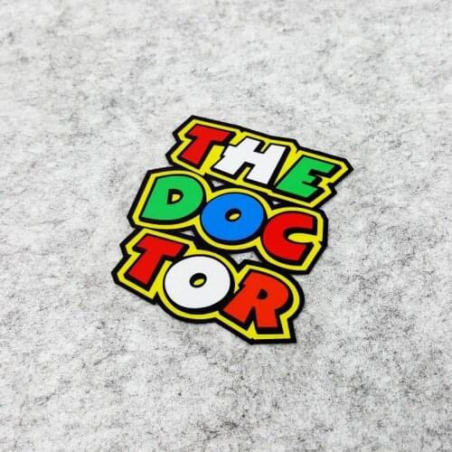 NO.S333 The Doctor Rossi Motorcycle Racing Stickers Motocross Helmet Reflective Safety Stickers and Decals Motorbike ATV
