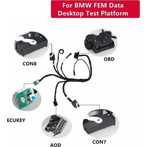 Newest Data Desktop Test Platform Wiring Connection Works Powerful And Free Shipping Obd Diagnostic Tool