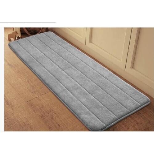New Arrival Coral Velvet Memory Foam Non-Slip Rug Soft Bathroom Carpet Door Mat Microfiber Floor Rugs and Carpets