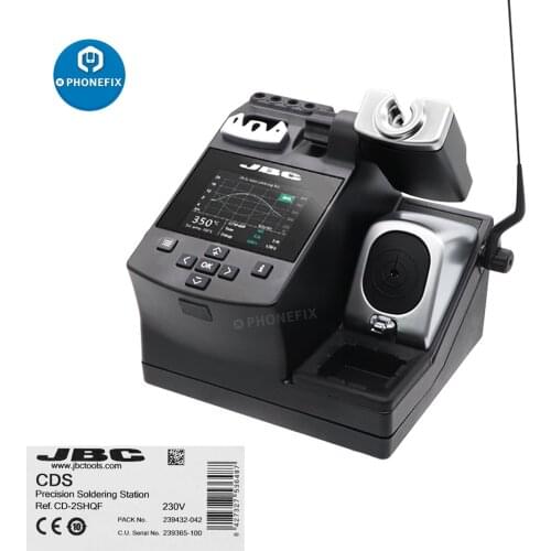Original JBC Soldering station JBC CD-2SE With T210-A Precision Purpose Handle JBC exclusive heating system for phone repair