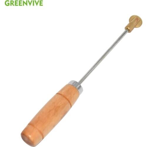 Beekeeping Metal Wire Embedder Wood Handle Honey Essential Tool for Beehive Frame Beekeeper Equipment