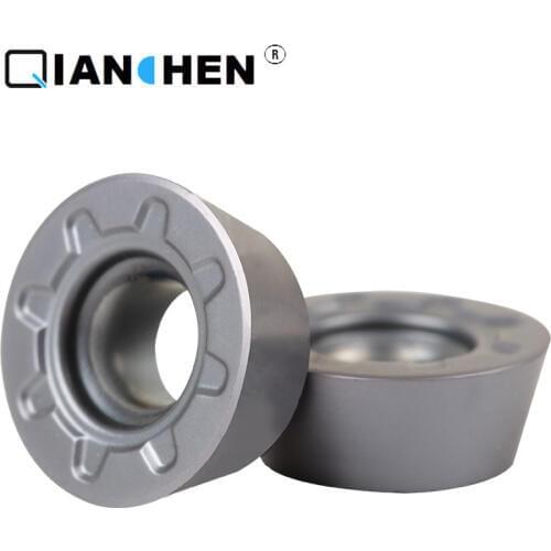 Qianchen Independent original quality high precision high performance high hardness CNC RDMW1204MOT-PM XC7129 carbide inserts