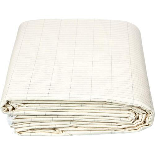 Silver Fabric for Earth Connection/ Grounding. Make Your Own Conductive Sheets, Pillowcases, or Sleepwear. 110" by 78"