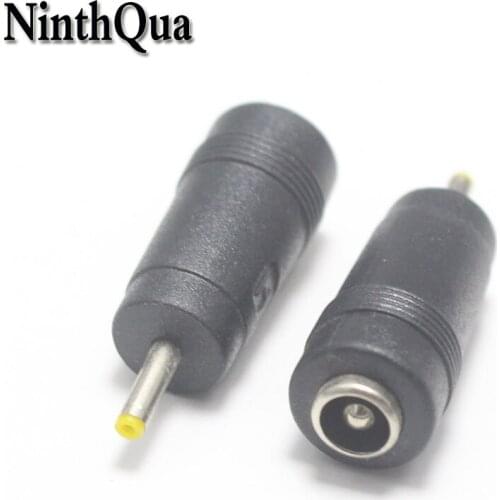 NinthQua 1pcs 2.5*0.7mm Male Plug to 5.5*2.5mm Female Jack DC Power Charger Connector Adapter Laptop Charging Converter