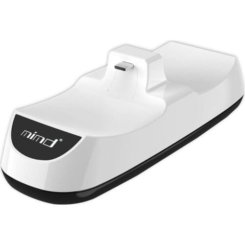 SND-468 Gamepad For PS5 Dual Charging Station Vertical Charging Base Console Controller USB Charger Accessories