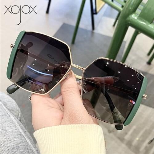 XojoX Outdoor Driving Sunglasses for Men Women Vintage Square Sun Glasses Fashion Polarized Goggles Luxury Eyeglasses UV400