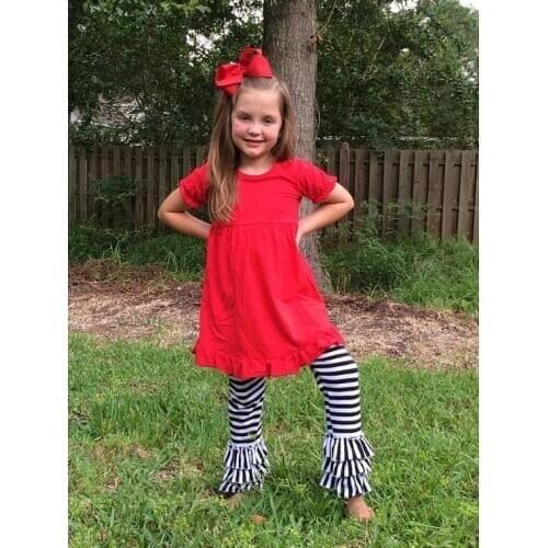 Dark Grey Girls Leggings Triple ruffle legging children cotton triple ruffle pants Girls Knit Ruffle pant Girls Ruffle Leggings