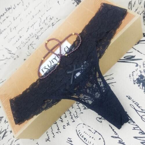 L XL XXL XXXL adjusted Sexy cozy Lace Briefs g thongs Underwear Lingerie for women 1pcs zx1041
