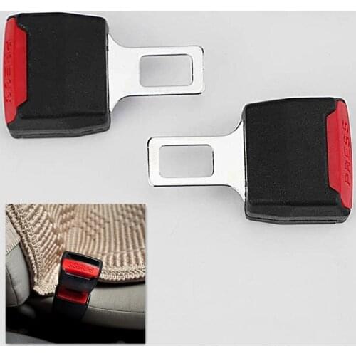 Car Seat Belt Clip Extender Safety Seatbelt Lock Buckle Plug Thick Insert Socket Extender Safety Buckle Converter Accessories