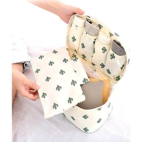 Universal Underwear Bra Sock Travel Storage Bags Luggage Home and Mini Box Cloth Lingerie Men Panty Case Suitcase Organizer