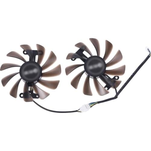 2pcs 95MM GTX1070 1070Ti GPU VGA Cooler Fan For KFA2 GALAX GeForce GTX1080 GTX 1070 Ti AMP Core Graphics Cards Cooling replace F