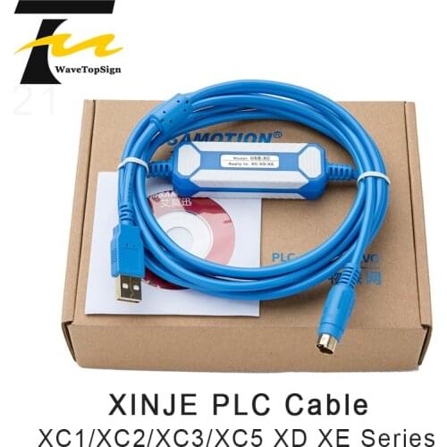 XINJE XC1/XC2/XC3/XC5 XD XE series PLC programming cable USB-XC programming data download Cable