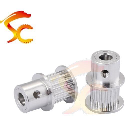 1pcs/Lot 15 Teeth 3M Timing Pulley Bore 6mm fit belt width 10mm HTD 3M 15T 15Teeth HTD3M Aluminum Pulley CNC Engraving Machine
