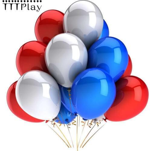 10pcs/lot 12Inch Thick 2.8g Pearl Rose Latex Balloons Inflatable Wedding Party Decoration Air Ball Happy Birthday Party Supplies