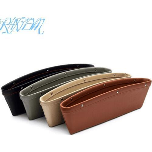 Car Seat Crevice Storage Box For Fiat Punto 500 Palio Argo grande panda AUTO Accessories