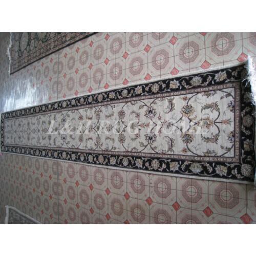 Free shipping 2.25'x12' 160 Line persian woolen carpet , hand knotted persian runner Oriental handmade Persian Rug