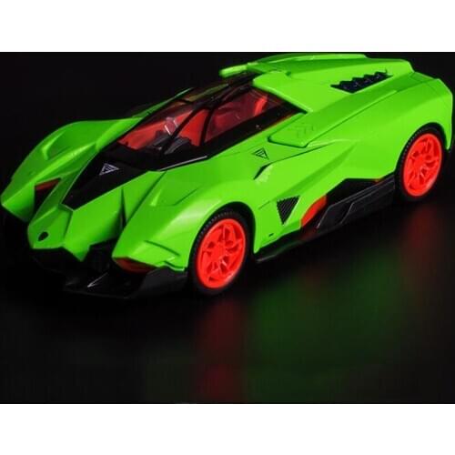 Childrens Toy Simulation Sports Car Model Alloy Toy Car Sound And Light Pull Back Mini Car Realistic Lighting Boy Toy