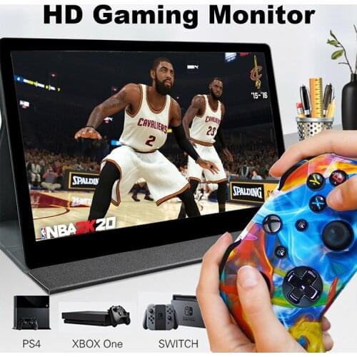 Full hd 17.3 inch with Mini HDMI HDR 3ms Touch response Anti-Glare 1080P Portable Monitor Ideal for Laptops PCs Phones Switch