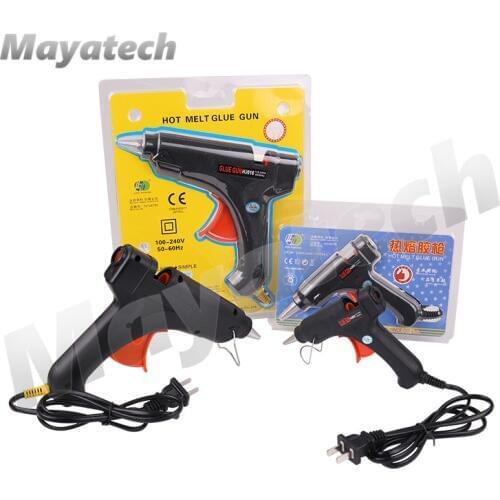 CZ Hot melt glue gun 100w large size 11mm 20w small size 7mm thick glue rod gun Electric melt gun aircraft model repair tool