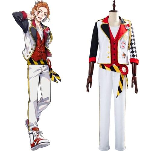 Twisted-Wonderland in Wonderland Cater Cosplay Costume Adult Uniform Outfits Halloween Carnival