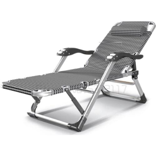 Recliner household leisure balcony office summer beach chair lunch break folding chair portable cool chair