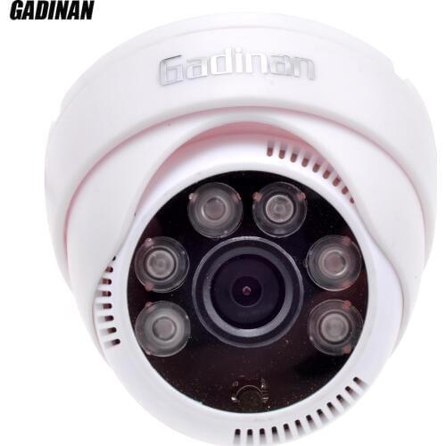 Gadinan Analog CMOS 800TVL 1000TVL IR-CUT Filter 2.8mm Lens Wide Angle Night Vision Security Indoor Dome CCTV Camera BNC output