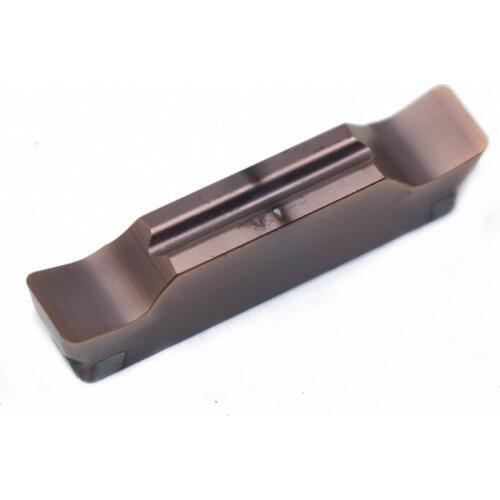 MGGN500 JM LF6018 10PCS double head grooving blade CNC cutting blade for steel/stainless steel/cast iro Slot blade turning tool