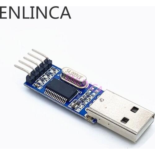 PL2303 USB To RS232 TTL Converter Adapter Module PL2303HX STC Microcontroller Brush Machine Board