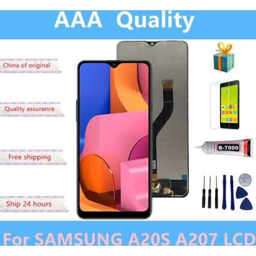 Original for SAMSUNG Galaxy A20s A207 A207F A2070 LCD Display Touch Screen Digitizer Assembly For Samsung A20S
