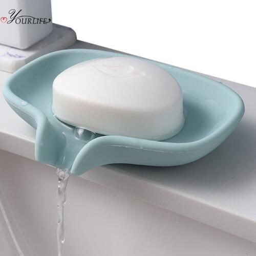OYOREFD Bathroom Silicone Soap Dish China