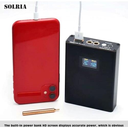 Digital Display Spot Welding Machine Handheld Mini 18650 Lithium Battery Power Bank DIY Kit Full Set of Accessories Butt Welding