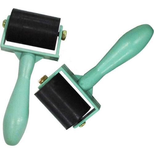 3.5*8*11cm Non-Stick Roller Pin Clay Roller Stamping Brayer Art Clay Tools for Craft Pottery Rolling Pin Modelling Tool