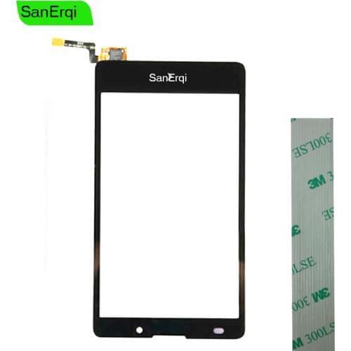 Touch Screen For Nokia XL Dual Sim RM-1030 RM-1042 Panel 5.0" Digitizer Sensor Outer Glass Lens Free 3M Tape