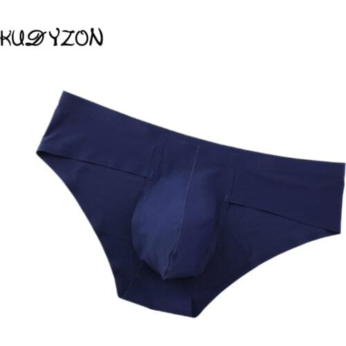 New Mens Seamless Underwear Briefs Underpants Men Mesh U Convex Pouch Briefs Cueca Breathable Comfortable Low Waist Male Panties
