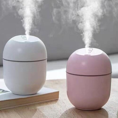 Ultrasonic Mini Air Humidifier USB Household Office Portable Students Dormitory small Cute with LED Night Light Aroma Diffuser