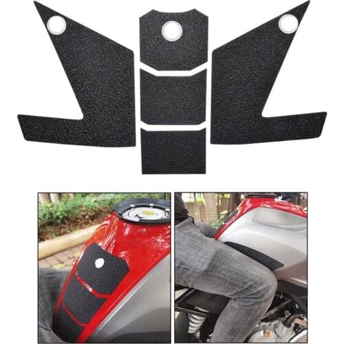 1 Set Motorbike Fuel Tank Knee Traction Pads Decal Protector Sticker for Benelli TRK502X Motorcycle Body Styling Decoration