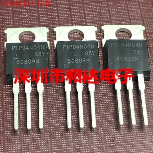 20PCS PTP04N04N Power Controller Field Effect MOS Tube 206A 40V TO-220 new and original