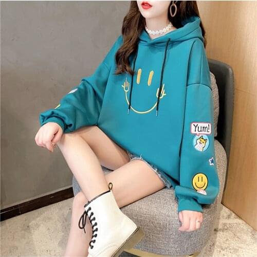 2021 Fall/Winter Womens Clothing New Hot Sale Korean Version Loose Plus Size Student All-Match Jacket Fashion