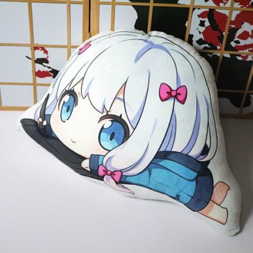 Eromanga Sensei Sagiri Izumi Anime Stuffed Doll Toy Soft Plush Pillow Room Decoration Fans Gift Size 45cm