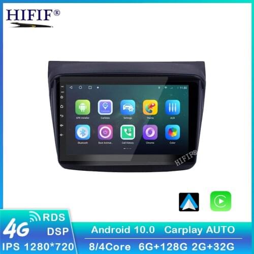 For Mitsubishi Pajero Sport 2 L200 Triton 2008 - 2016 Car Radio Multimedia Video Player Navigation GPS Android No 2din 2 din dvd