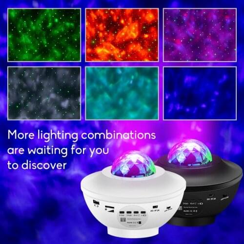 Projector Lamp Stars galaxy projector starry sky projectors Baby night light moon lamp sunset projection lamp led for bedroom