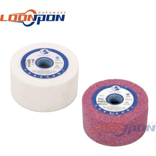 Ceramic Grinding Wheel 100x50x20mm 46/60 Grit Special Grinding Wheel Corundum Ceramic Cup Type Grinding Wheel PA/WA