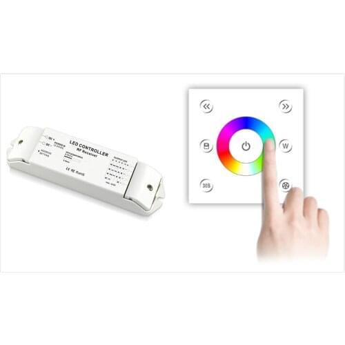 P4X+R4-2.4G 2.4Ghz RGBW dmx led strips controller RF wireless receiver 4 channels wireless dmx512 transmitter and receiver