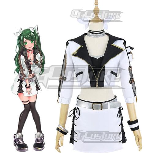 D4DJ Peaky P-key Esora Shimizu Cosplay Costume Uniform Dresses Christmas Halloween Free shipping CG896CZH